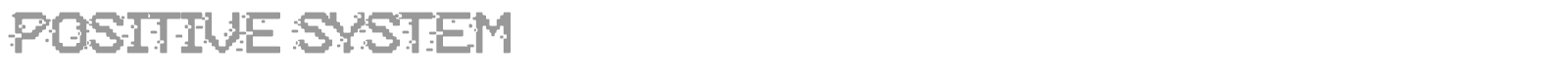 Positive System font preview
